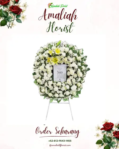 Krans Bunga Duka Garden Wedding Puncak
